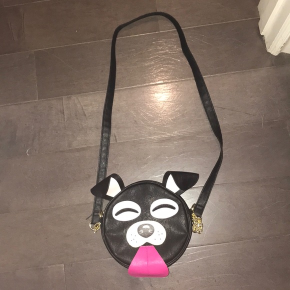 betsey johnson puppy purse